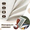 Custom Corduroy Bench Cushion Bay Window Pad Long Mattress Sofa Chair Seat Pillow Decorative Indoor Outdoor Garden Patio Seating