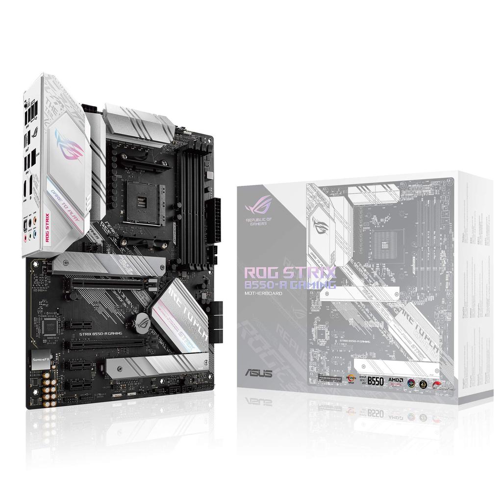 ASUS AMD B550 Equipped Socket AM4 Compatible Motherboard ROG STRIX GAMING B550-A [ATX]