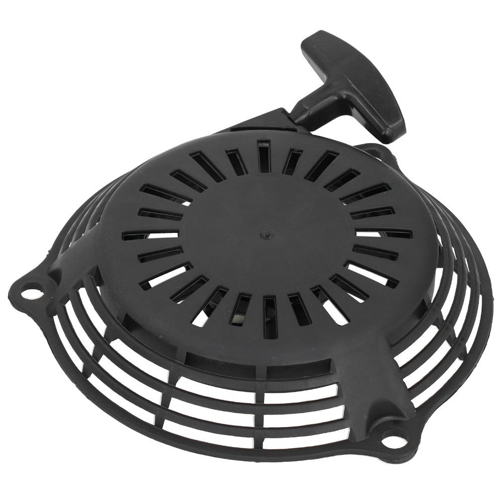 Black Recoil Starter Assembly Replacement Part Lawn Mower Replacement Lawn Mower Engine