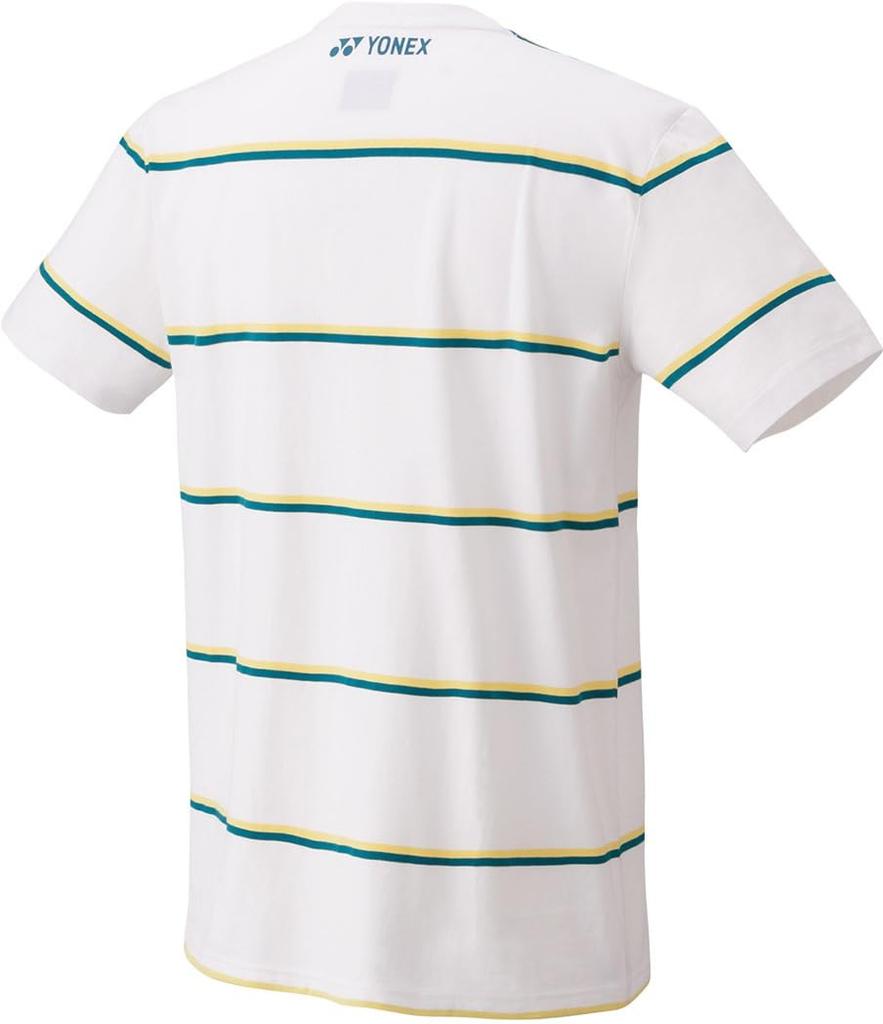 YONEX Белая футболка с коротким рукавом, размер M, (011),
