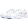 Li Ning Плывущая лодка Легкие и дышащие Низкие кеды для скейтборда Женские Белый Синий AGCS420-6(Команда802--)