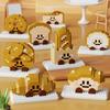 NEW Cute Food Bread Swiss Rolls Baguettes Croissants Sandwiches Toast Building Blocks Kit Girl Bricks Model Kids Toy Children