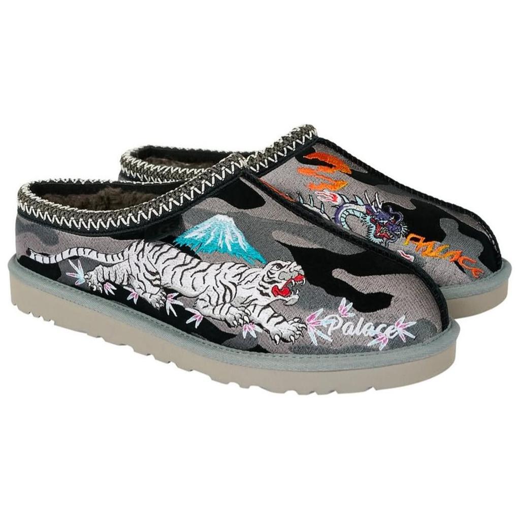 Palace x UGG Тапочки Tasman Черный камуфляж Унисекс Кроссовки 1172070-BKCA