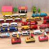 RC Electric Train Set Locomotive Magnetic Train Diecast Slot Toy Fit for Brand Wooden Train Railway Track Toys for Kids Gifts