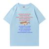 New in Funny Women Fear Me Fish Fear Me Fishing Meme T Shirt Unisex Fashion Short Sleeve Tshirts Unisex Oversized 100 Cotton Tops