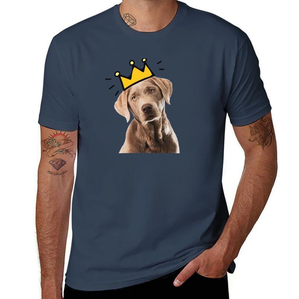 Silver Lab Puppy National Dog Mom Day TShirt Big and Tall Solid Color TShirt