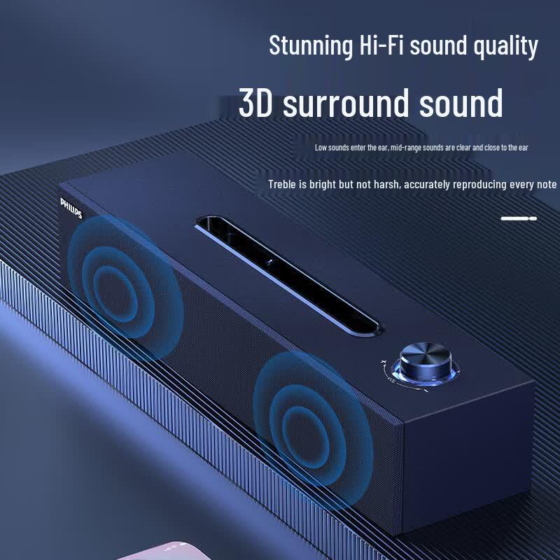Philips Деревянная Bluetooth-колонка для компьютера SPA3808 (Китайская версия)
