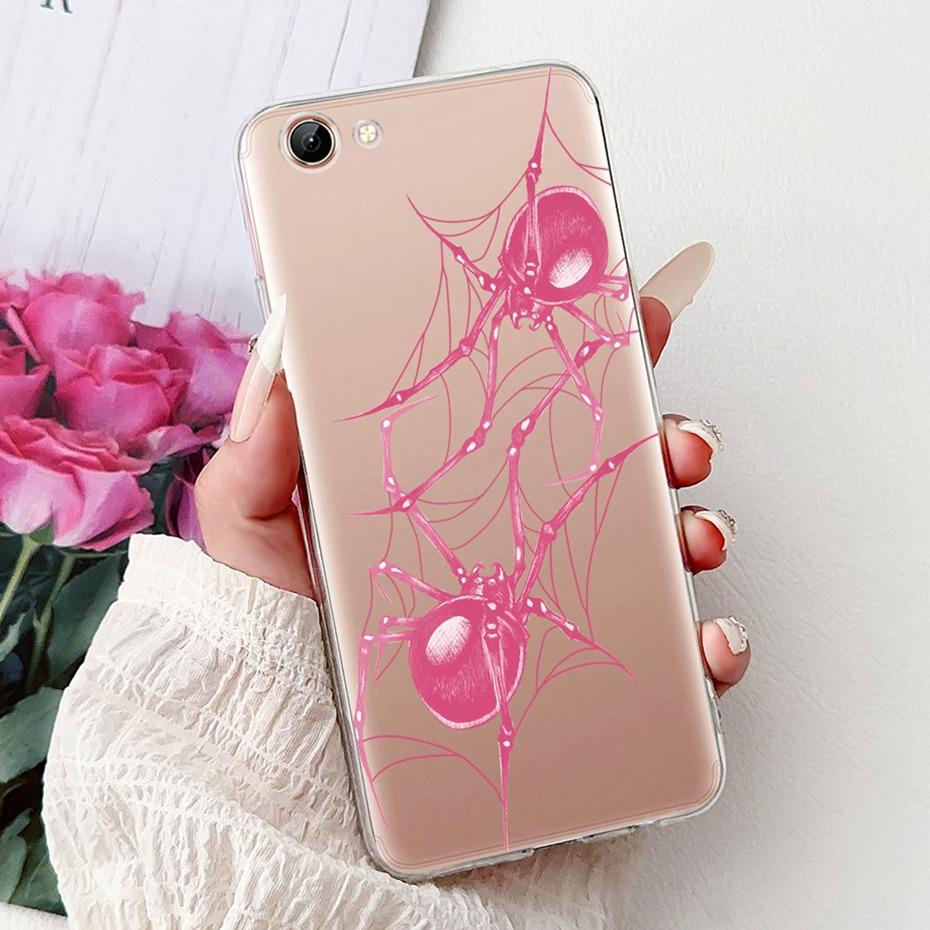 Новый дизайн чехла для телефона Vivo Y71 Y71i Y71A Прозрачная задняя крышка из ТПУ для Vivo 1724 1801 1801i Y71 Y 71i 4G Мягкие силиконовые чехлы