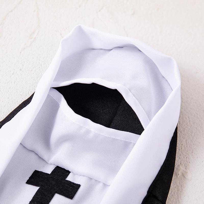 Cat Nun Costume Pet Clothes for Small Medium Dogs Cats, Funny Cosplay Photo Prop, Cute Novelty Outfit