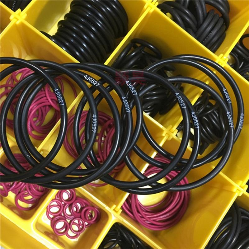 Комплект уплотнительных колец O-Ring Уплотнения и кольца трансмиссии 4C4782 4C-4782 270-1528 Для CAT Caterpillar SAE STOR ORFS 61 62 Нитрил 90
