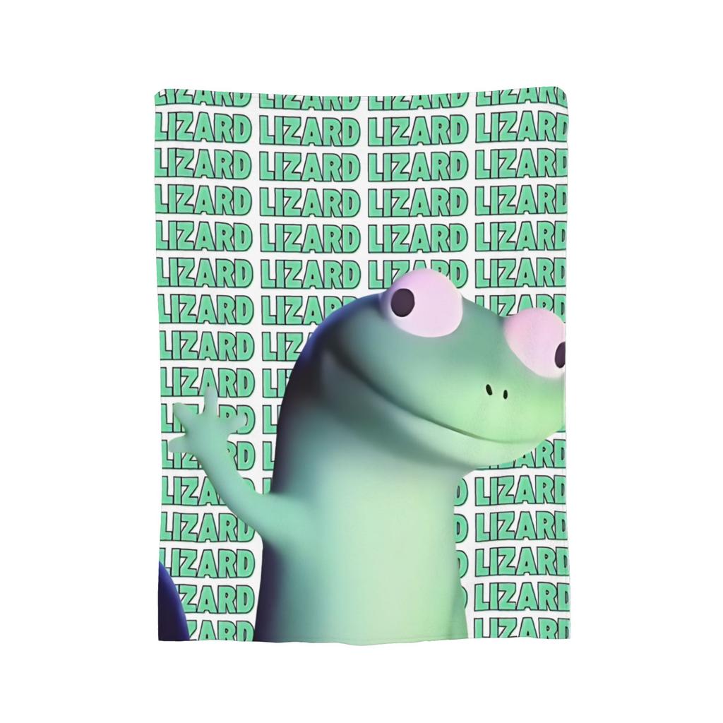 Hoppers Cute Tom Lizard  Retro  Blankets  Flannel Throw Blankets Bedroom Sofa Decoration Ultra-Soft Warm Bedsprea ,