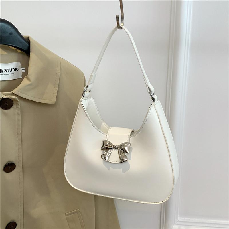 Текстурированные банты модная повседневная сумка через плечо на одно плечо с цепочкой для женщин в новом стиле