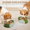 Large Capacity 304 Stainless Steel Bowls,Anti-Skid Food Water Set for Dogs Cats