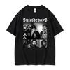 Модная футболка из чистого хлопка с графикой тура Suicideboy Era для мужчин, мужская одежда, футболка Homme, мужская футболка, новинка в топах и футболках