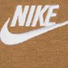 Nike Solid Color Logo Embroidery Sport Pullover Sweatshirt Men Tops Brown BV2663-722