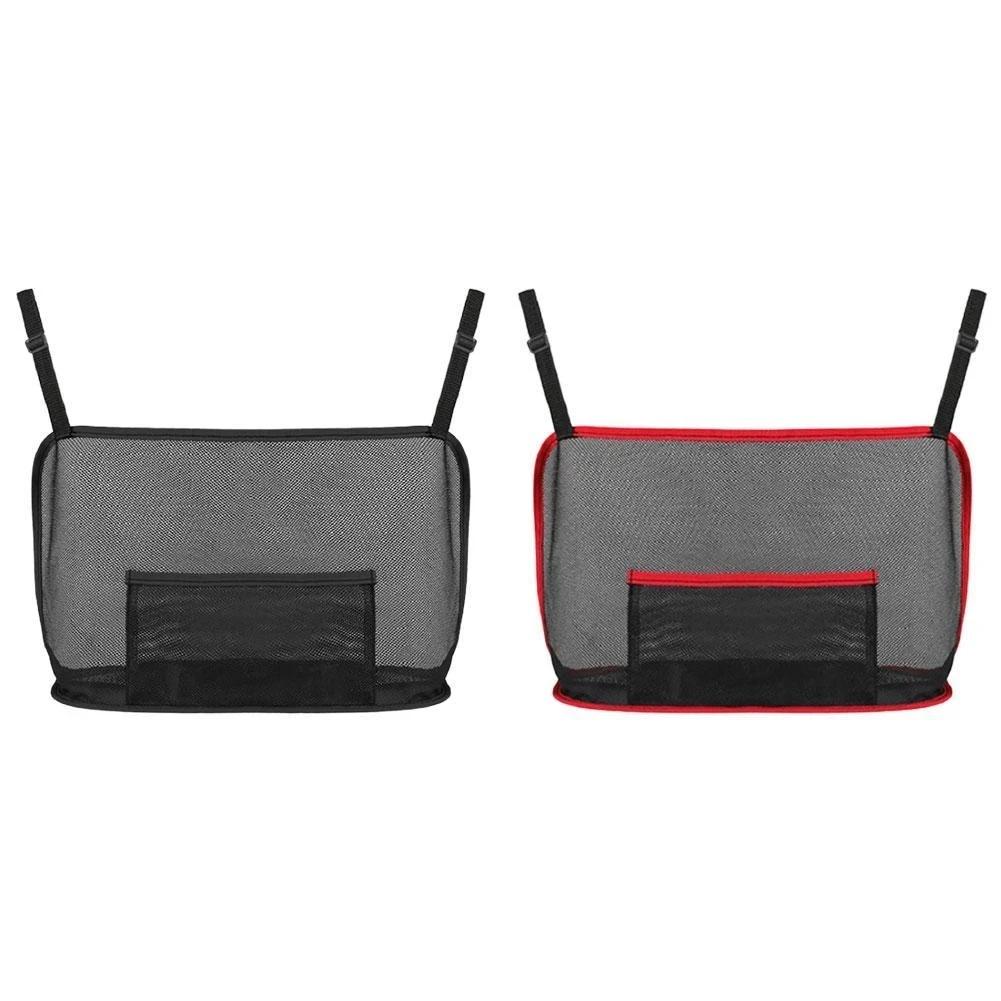 1 шт. Большая вместимость, сетчатый карман для автомобильного сиденья, сумка-кошелек, держатель для сумки, органайзер для хранения, сетка для животных, барьер для собак, сумка между задними сиденьями