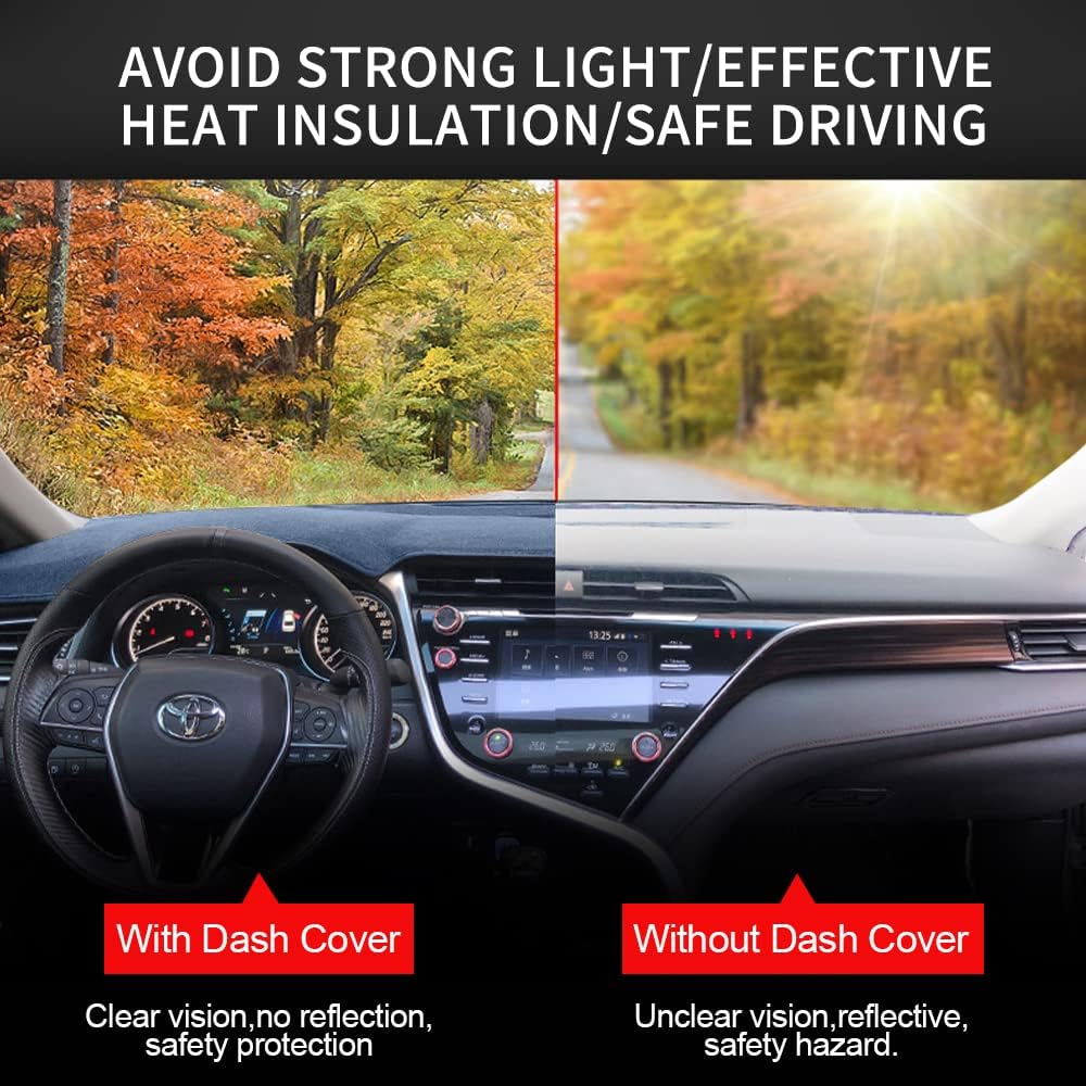 Накладка на приборную панель Коврик на приборную панель Подкладка Подходит для Lexus ES350 2007 2008 2009 2010 2011 2012(Угольно-серый)