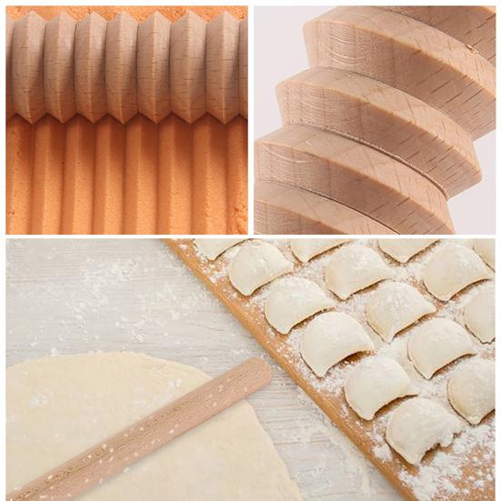 Деревянная скалка с антипригарным покрытием для теста, муки, торта, теста, кухонный инструмент для выпечки