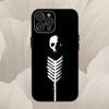 Archery Sport Phone Case For iPhone 16,se4,15,14,13,12,11,Pro,X,XS,Max,XR,Plus,Mini Soft Black Cover