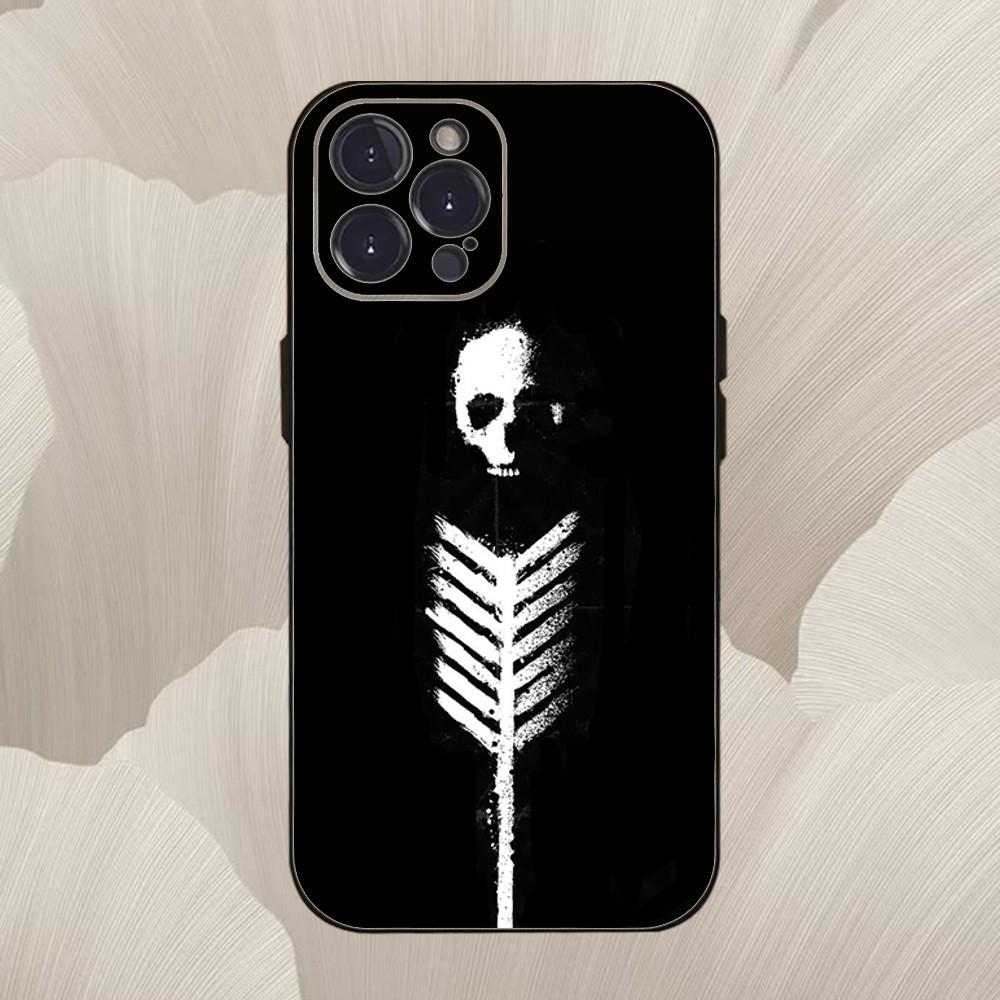 Archery Sport Phone Case For iPhone 16,se4,15,14,13,12,11,Pro,X,XS,Max,XR,Plus,Mini Soft Black Cover
