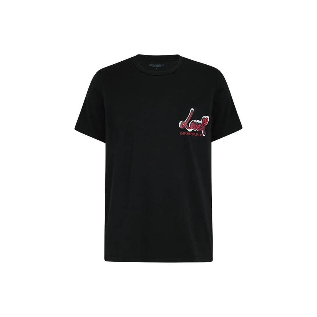 EMPORIO ARMANI SS25 T Shirt Men's Black EM000377-AF14859-UC001