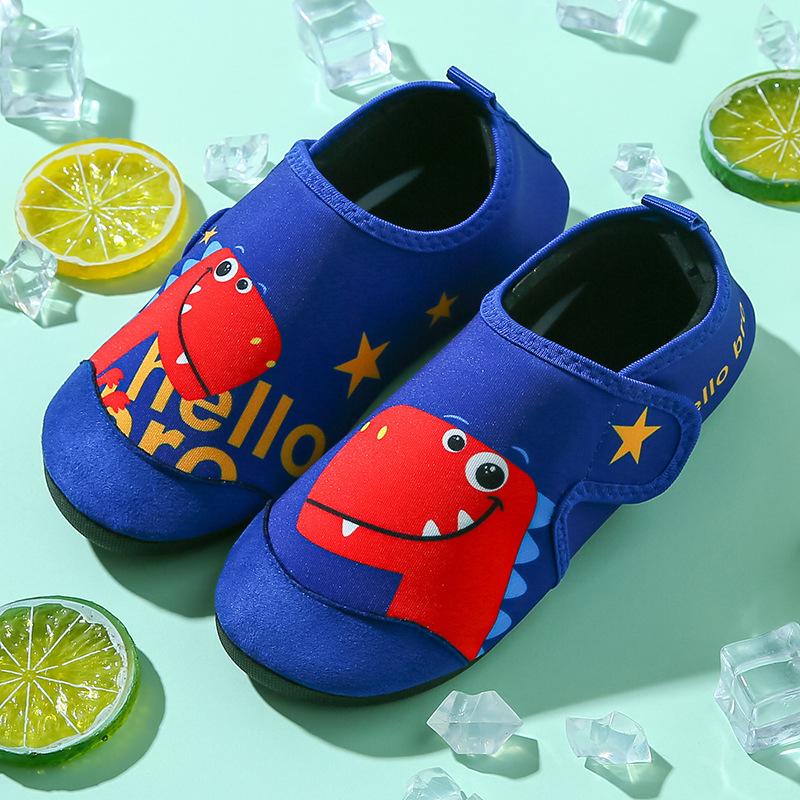 Детская пляжная обувь для дайвинга, снорклинга, плавания, для ходьбы по реке, с нескользящей подошвой, приморская обувь-носки для кожи, носки, обувь для аквапарка