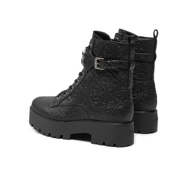Black Guess Vaires Ankle Boots FLTSOM FAL10