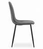COMO chair - dark gray velvet x 2