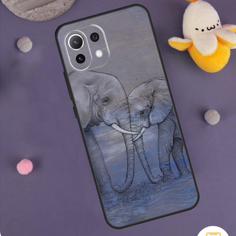 Милый Чехол-Слон Для Xiaomi 15T Pro 13T 14T 14 15 Ultra 17 Pro Max POCO F8 Pro F5 F6 F7 X5 X6 X7 Чехол
