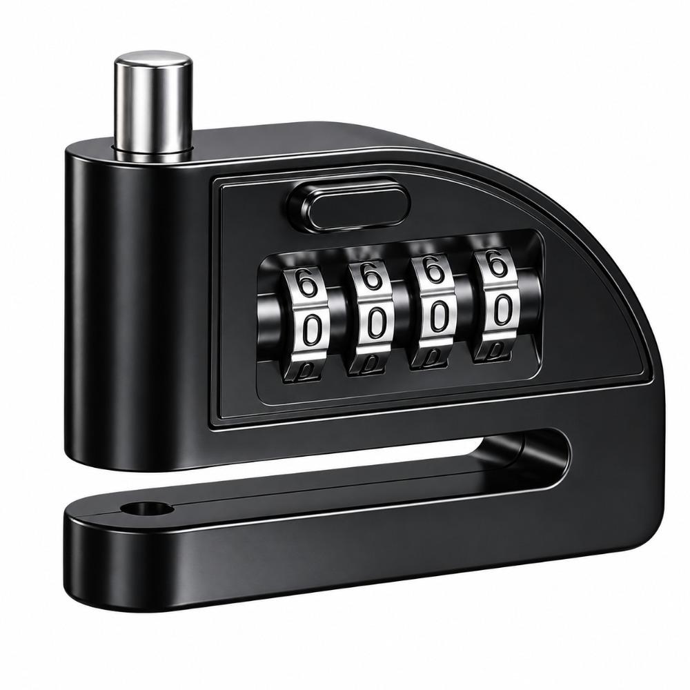 Alloy Steel Disc Brake Lock One-Press Open Anti-Theft Lock New Bike Lock for Motorcycle