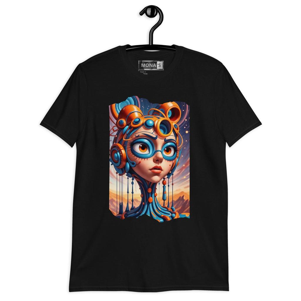 Short-Sleeve Unisex T-Shirt Unisex vibrant colors and abstract