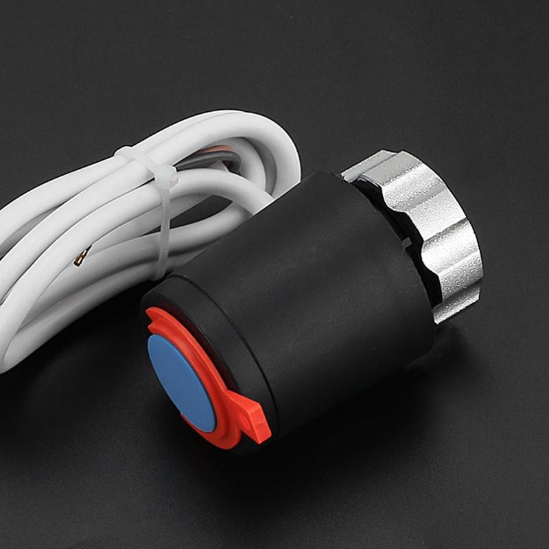 Smart Electric Actuator for Water Floor Heating Manifold, Normally Closed, Easy Installation