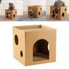 Защитная мебель для кошачьего дома Картонная коробка для кошек Когтеточка для кошек Коврик для домашних животных Игрушки для кошек