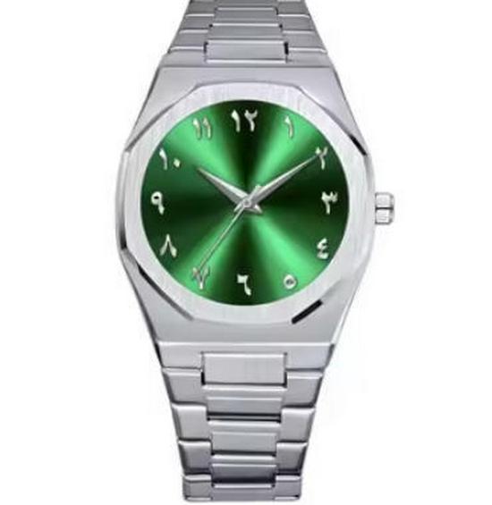 Мужские кварцевые часы высокого класса с арабскими цифрами – Элегантный деловой дизайн