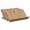 Magazine Rack Artisan Oak 65 X 53 X 28.5 Cm Particleboard