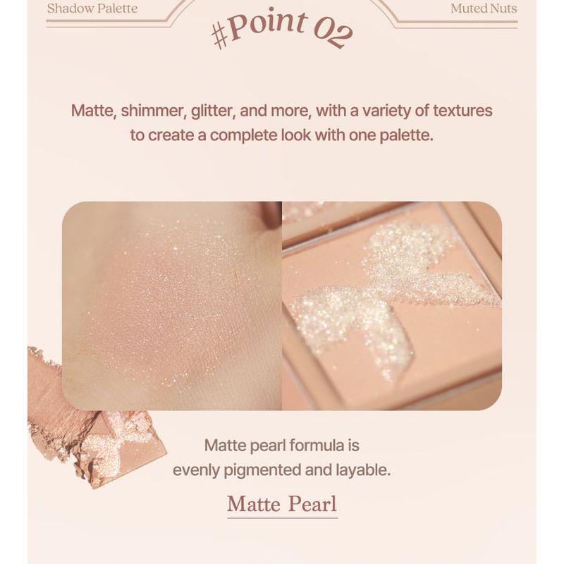 DASIQUE Палетка теней Muted Nuts Collection