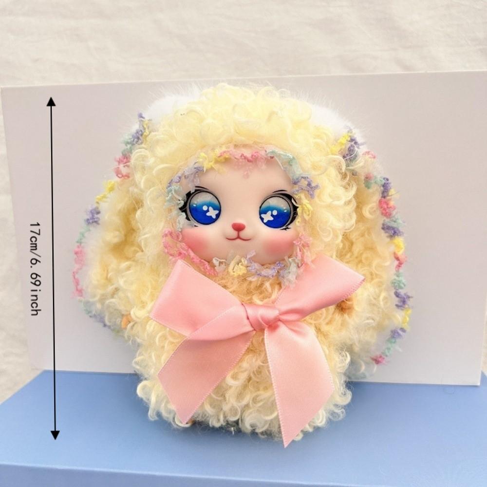 Bag Hanging Bunny Doll Pendant Big Ear Rabbit Plush Toy Bag Decor Rabbit Plush Keychain  Backpack