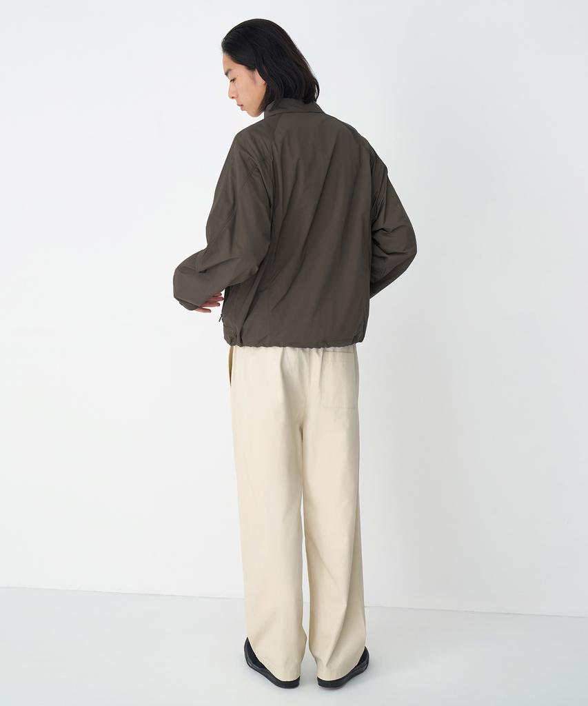 MUSINSA STANDARD Cotton Loose Tapered Elastic Waist Pants [Cream]
