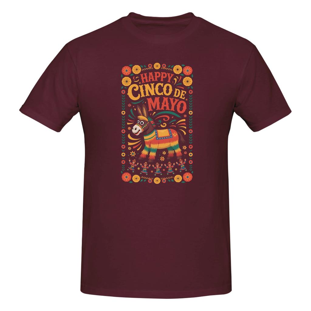 Piece Holiday Wear Funny Graphic Cotton TShirt Cinco De Mayo Tops Tees For Unisex