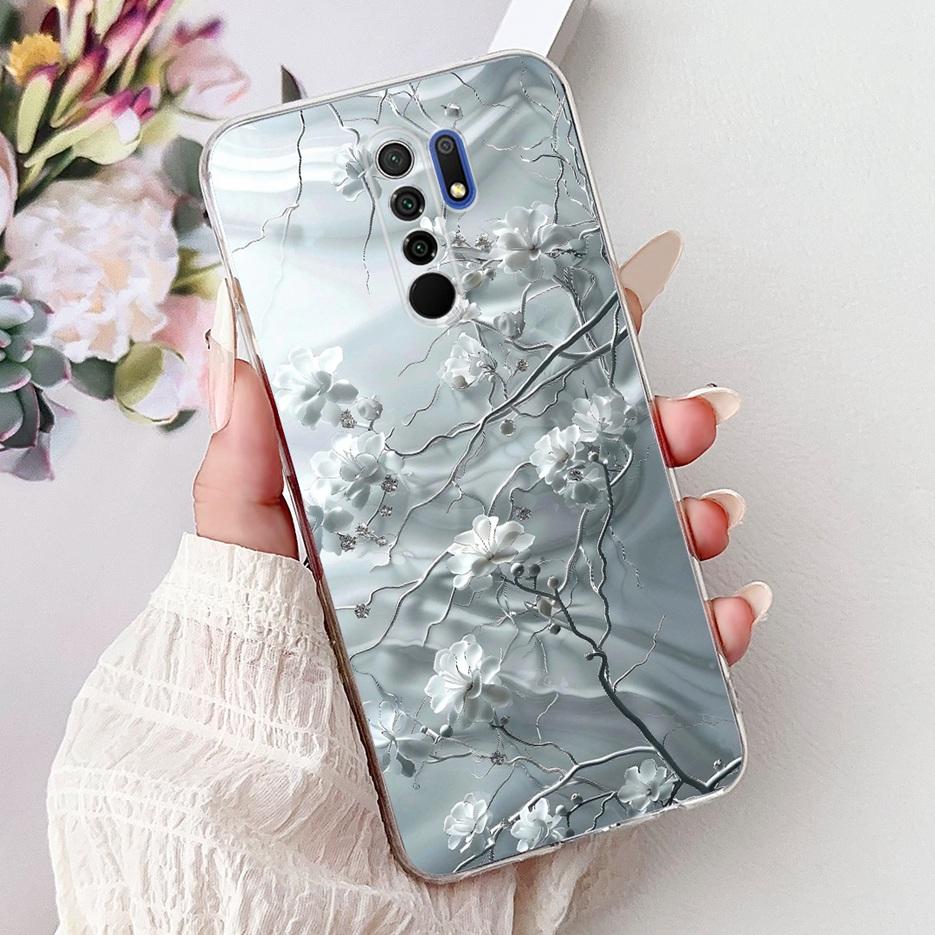 For Xiaomi Redmi 9 Case Cool Dragon Fashion Painted Cover 6.53'' Soft Silicone Phone Case For Redmi 9 Prime Redmi9 Fundas Bumper
