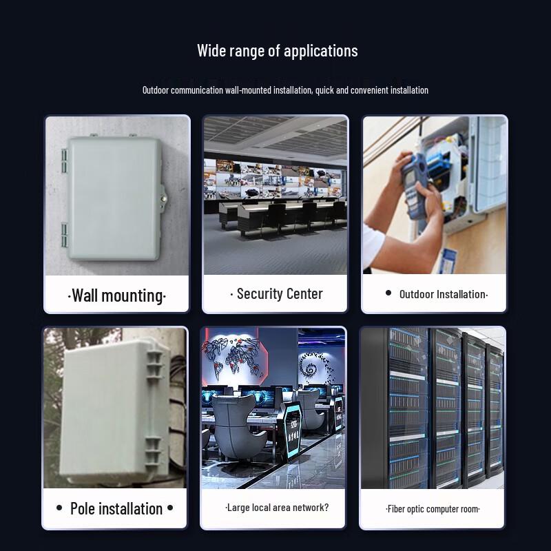 Outdoor Waterproof Fiber Optic Splice Closure Box