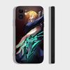 Чехол для телефона Kugisaki Nobara Аниме Jujutsu Kaisen Для IPhone 17 Air 16 15 14 13 Pro Max 11 12 Черный Силиконовый Чехол