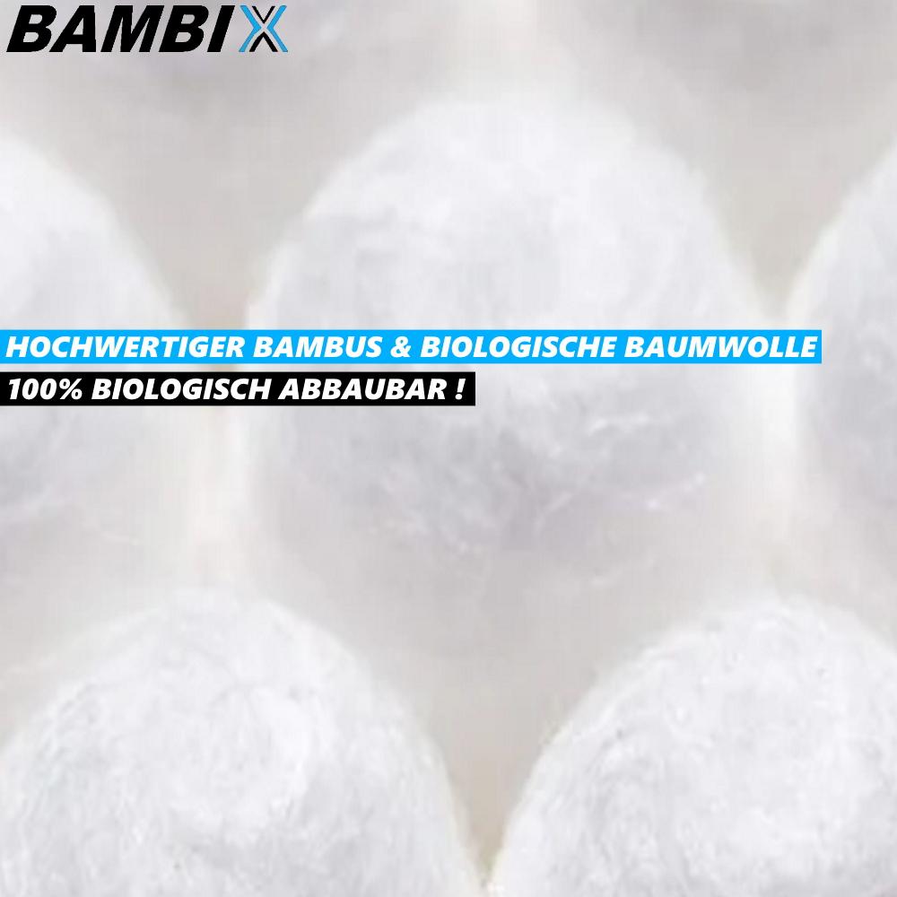 BAMBIX бамбуковые ватные палочки для чистки ушей ватные палочки [400 шт.]