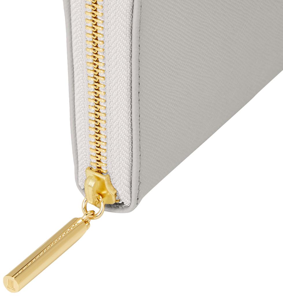 LANVIN en Bleu Люксембург Цвет Круглый Кошелек на Молнии Длинный, Женский, Серый, 481179-20