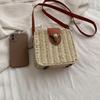 Женская соломенная сумка ручной работы, женские сумки через плечо, пляжная дорожная сумка через плечо, женская маленькая сумка-коробка из ротанга, сумка-шоппер, сумки-тоуты Bohemia