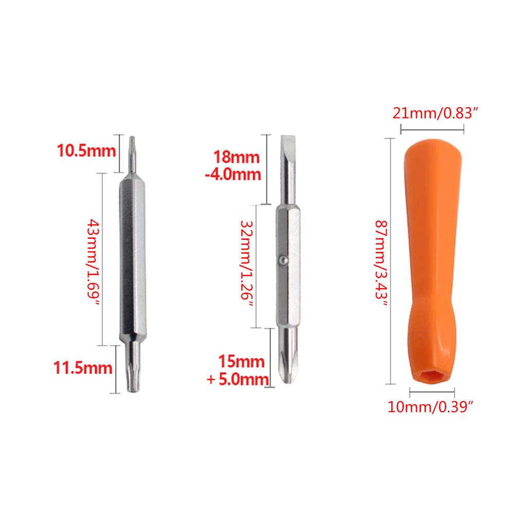 T6 T15 Два в одном портативная шестигранная отвертка для интеллектуальной разборки дверного звонка Precisions Screwdriver Tool