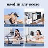 Oatsbasf Tablet Stand for Desk 3-Arm Desktop Phone Holder for iPhone iPad Bed Mount with Clamp for Universal 4-12.9 inch Device
