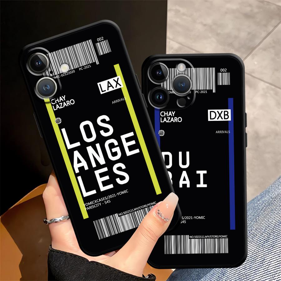 Упрощенный английский Черный Мягкий Чехол для Телефона для iPhone 13 12 11 17 Pro Max 7 8 XR 15 16 14 Plus 17Air XS Max