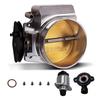 Дроссельная заслонка в сборе и ДПДЗ 102 мм для GMC III LS1 LS2 LS3 LS6 LS7 LSX Серебристый алюминий ДПДЗ