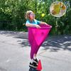 Funny Granny Pants Yard Game Set with 4 Balls and 2 Marker Cones Interactive Freaky Party Games Pants